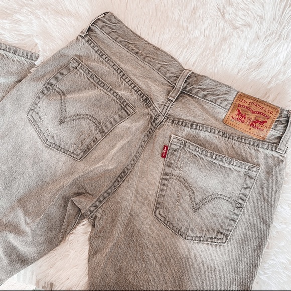 Levi's Denim - Levi’s 501 grey jeans 26